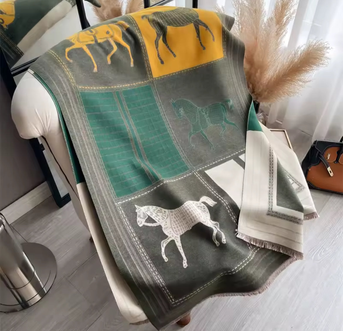 Bufanda lujo caballo